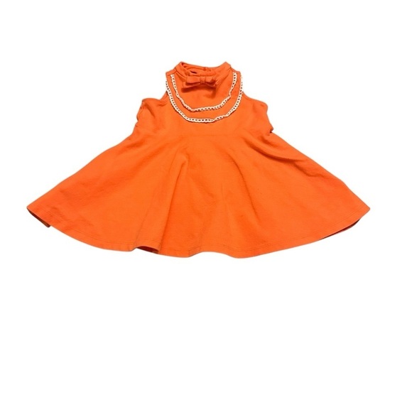 Janie and Jack Other - Janie and Jack Vibrant Orange Sleeveless Dress